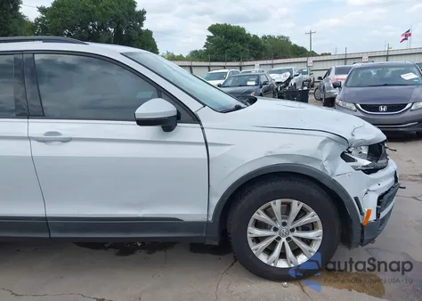 2018 Volkswagen Tiguan 2.0T S from USA, damaged, VIN 3VV1B7AX0JM092116